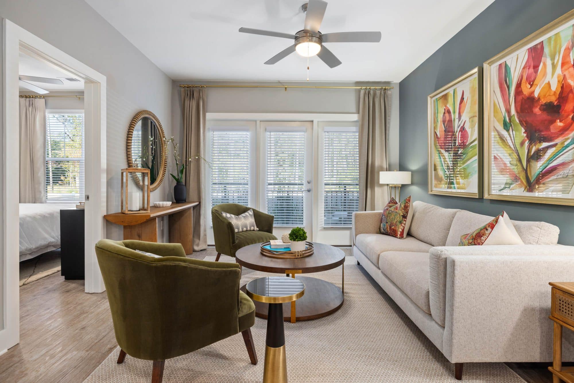 Spacious Living Room