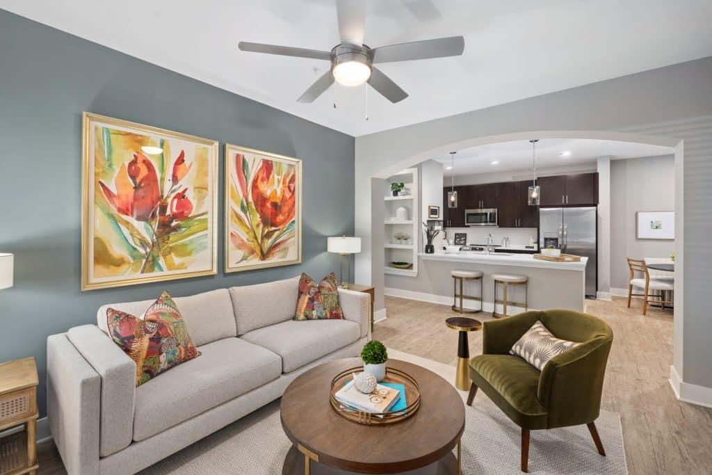 Spacious Living Room